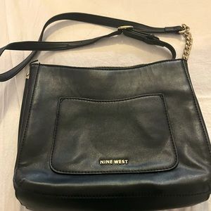 Nine West black and gold purse